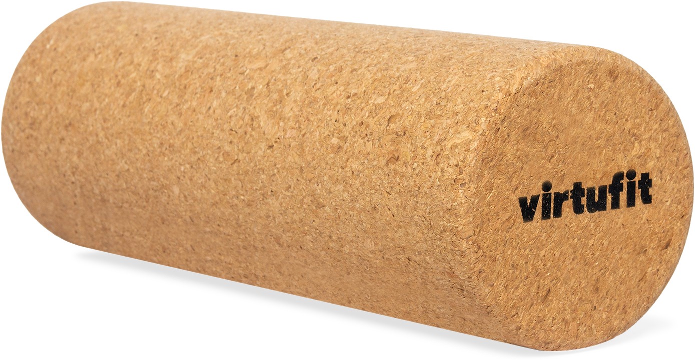 VIRTUFIT Premium Cork Massage Roller - 30 cm