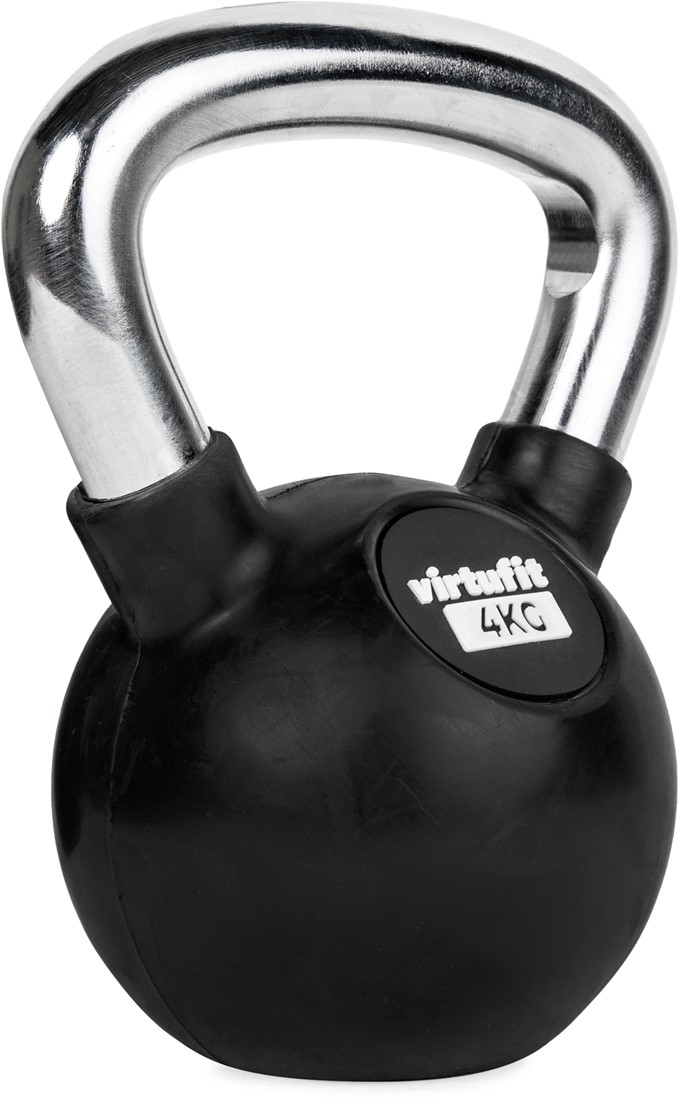 VirtuFit Kettlebell Pro - Rubber - 4 kg
