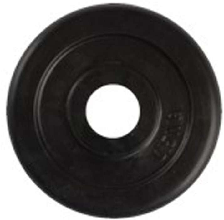 VirtuFit Rubber Halter Disc - Halter Weight - 30 mm - 2,5 kg