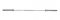 Olympijská tyč TUNTURI Cross Fit 220cm, 20 kg, 28 mm přímý pohled