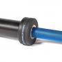 Primal Strength 8 Needle Ceramic Coated  Blue Olympic Bar detail